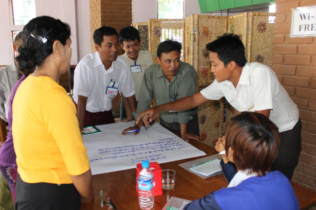 နိုင်ငံရေးအကျဉ်းသားများ ကူညီစောင့်ရှောက်အရေးအသင်းမှမြင်းခြံမြို့တွင် ပြုလုပ်သော လူ့အခွင့်အရေးသင်တန်း