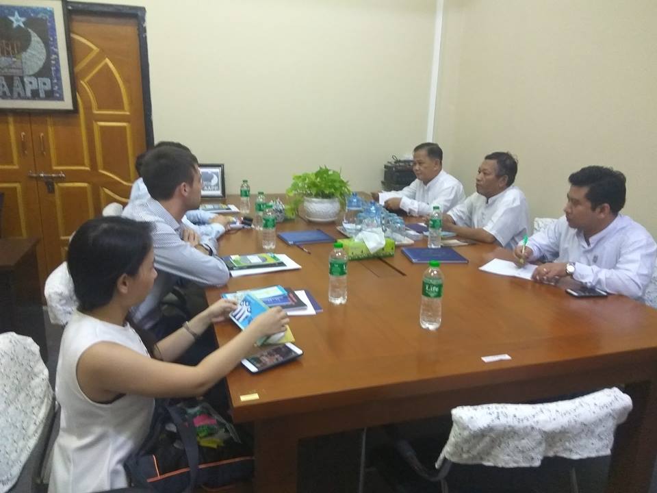 Birtish Ambasorry visit AAPP